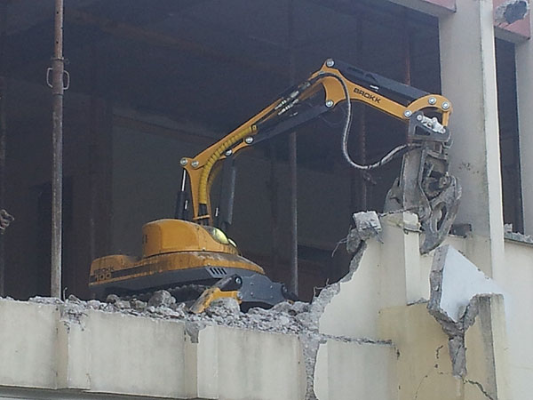 Deconstruction de la mairie 