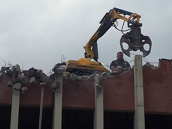 Deconstruction de la mairie 